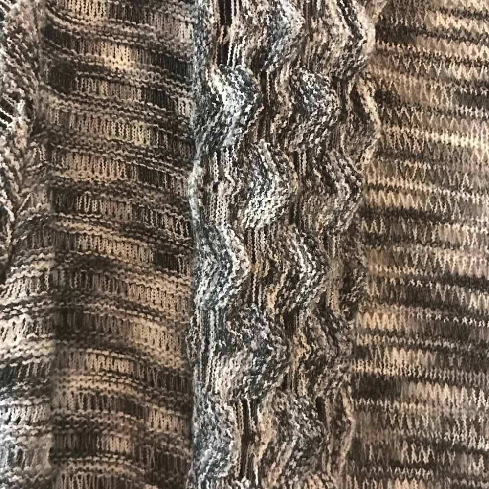 Sugarcloth Long Grey Knit Duster